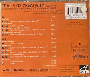 2CD Henri Sigfridsson: Trails Of Creativity (Music From Between The Wars, Vienna-Berlin-London 1918-1938) 476210