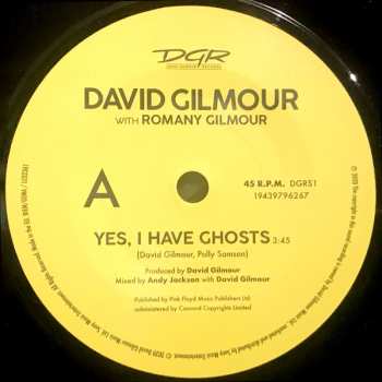 SP David Gilmour: Yes, I Have Ghosts LTD 41144