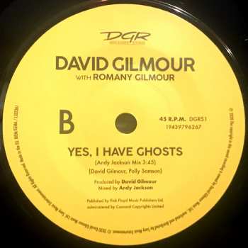 SP David Gilmour: Yes, I Have Ghosts LTD 41144