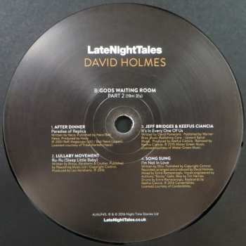 2LP David Holmes: LateNightTales LTD 75250