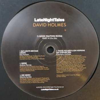 2LP David Holmes: LateNightTales LTD 75250