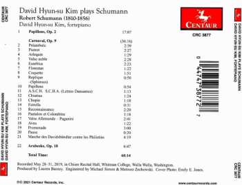 CD Robert Schumann: David Hyun-su Kim Plays Schumann 593116