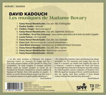 CD David Kadouch: Les Musiques De Madame Bovary 599680