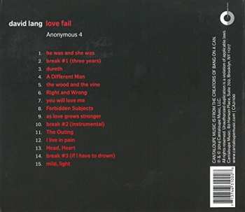 CD David Lang: Love Fail 423156