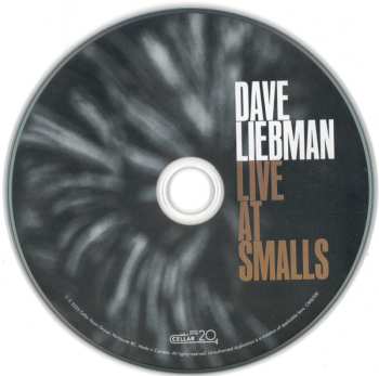 CD David Liebman: Live At Smalls 587080