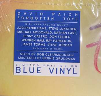 LP David Paich: Forgotten Toys LTD | CLR 390903