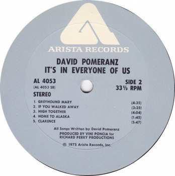 LP David Pomeranz: It's In Everyone Of Us 155909