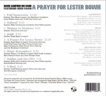 CD David Sanford Big Band: A Prayer For Lester Bowie DIGI 156737