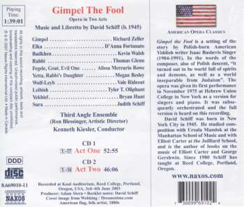 2CD David Schiff:  Gimpel The Fool 549477