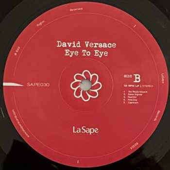 LP David Versace: Eye To Eye 589162