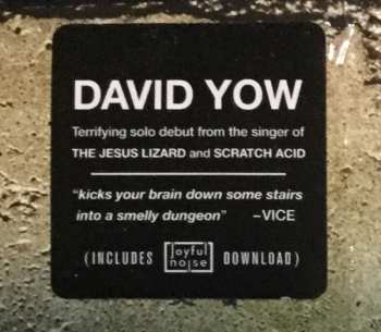 LP David Yow: Tonight You Look Like A Spider 90631