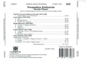 CD Davide Paleari: Prospettive Sinfoniche 550447