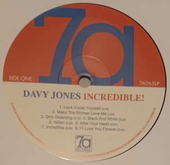 LP Davy Jones: Incredible! CLR 584439