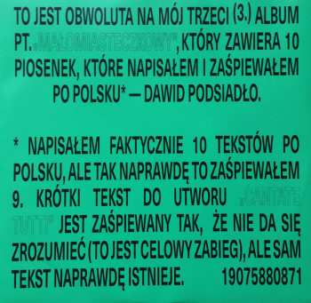 LP Dawid Podsiadło: Małomiasteczkowy CLR 569401