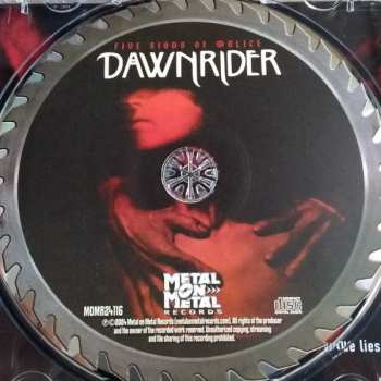 CD Dawnrider: Five Signs of Malice 660099