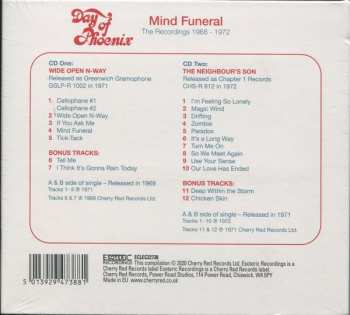 2CD Day Of Phoenix: Mind Funeral - The Recordings 1968 - 1972 275500