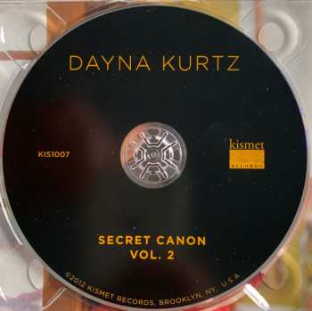 CD Dayna Kurtz: Secret Canon Vol. 2 DIGI 631343