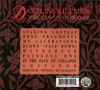 CD Dazzling Killmen: Face Of Collapse DLX | DIGI 544998