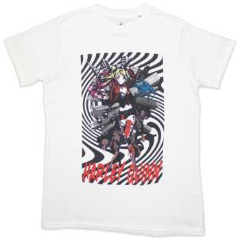 Merch Dc Comics: Dc Comics Unisex T-shirt: Harley Quinn Spiral (xx-large) XXL