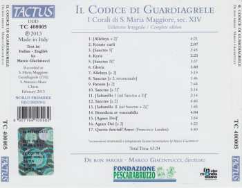 CD Marco Giacintucci: Il Codice Di Guardiagrele (I Corali di S. Maria Maggiore, Sec. XIV) 556174