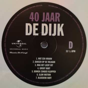 2LP De Dijk: 40 Jaar (Het Beste Van Nu Tot Toen) CLR | LTD | NUM 512990