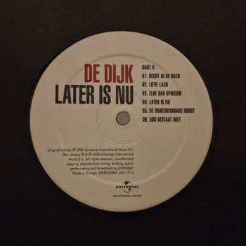 LP De Dijk: Later Is Nu 646700