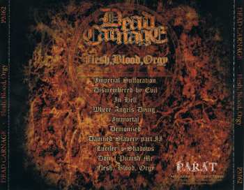 CD Dead Carnage: Flesh, Blood, Orgy 581295