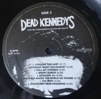 LP Dead Kennedys: Give Me Convenience Or Give Me Death 643681