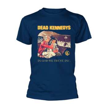 Merch Dead Kennedys: In God We Trust (navy) L