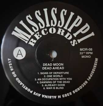 LP Dead Moon: Dead Ahead LTD 633527