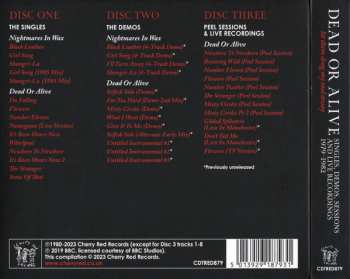 3CD Dead Or Alive: Let Them Drag My Soul Away: Singles, Demos, Sessions And Live Recordings 1979-1982 DIGI 576190