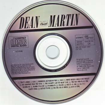 CD Dean Martin: The Best Of "The Capitol Years" 46612