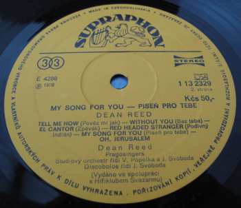 LP Dean Reed: My Song For You (Píseň Pro Tebe) 539096