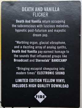 LP Death And Vanilla: Flicker CLR | LTD 581697