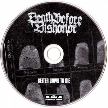 CD Death Before Dishonor: Better Ways To Die 4503