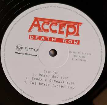 2LP Accept: Death Row 9099