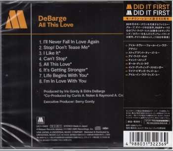 CD DeBarge: All This Love LTD 641013