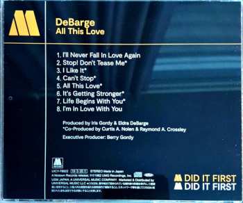 CD DeBarge: All This Love LTD 641013