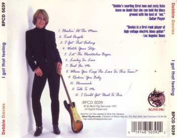 CD Debbie Davies: I Got That Feeling 367569