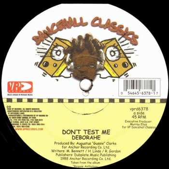 LP Deborahe Glasgow: Don't Test Me 585202