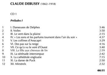 2CD Claude Debussy: Préludes; Children's Corner 611044