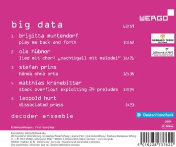 CD Decoder Ensemble: Big Data 582424