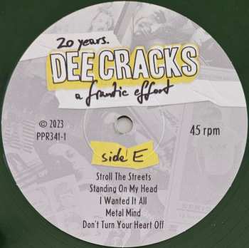 3EP DeeCracks: 20 Years. A Frantic Effort CLR 567950