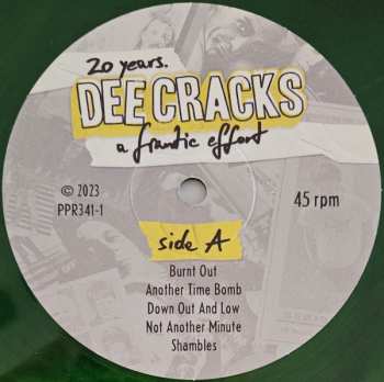 3EP DeeCracks: 20 Years. A Frantic Effort CLR 567950