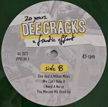 3EP DeeCracks: 20 Years. A Frantic Effort CLR 567950