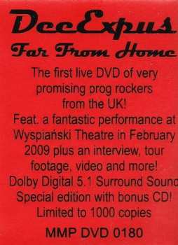 CD/DVD DeeExpus: Far From Home LTD 300950