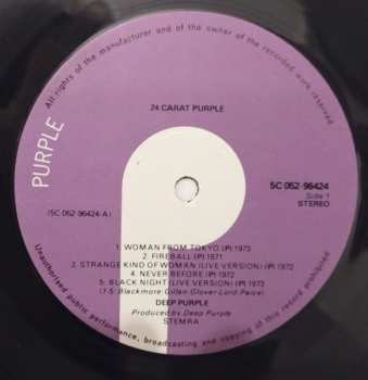 LP Deep Purple: 24 Carat Purple 642403