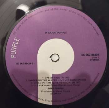 LP Deep Purple: 24 Carat Purple 642403