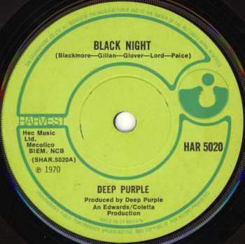 Album Deep Purple: Black Night