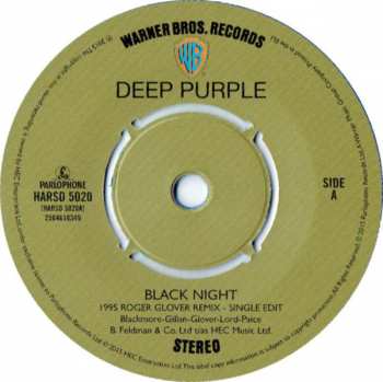 SP Deep Purple: Black Night / Speed King LTD | CLR 47149